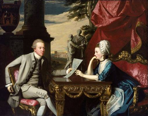 Mr. and Mrs Ralph Izard  Alice Delancey  1775   by John Singleton Copley   1738-1815  Museum of Fine Arts  Boston 03.1033